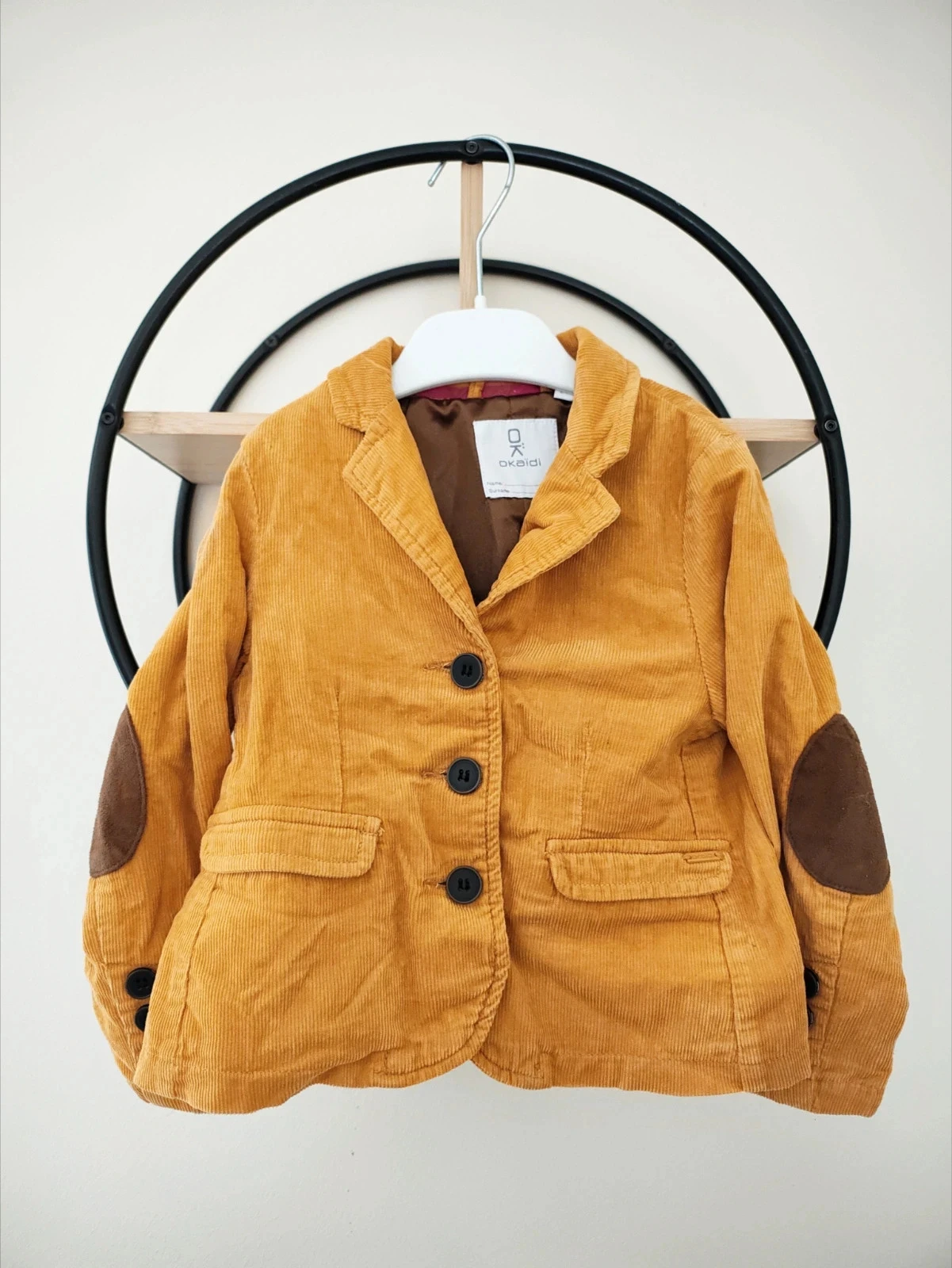 3 ans veste côtelée mi saison Okaïdi